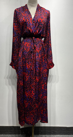 Wholesaler Mochy - long patterned dress