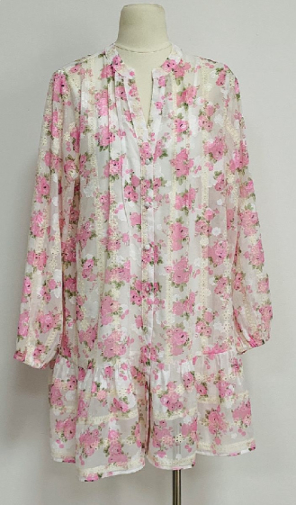 Grossiste Mochy - Robe motif fleur