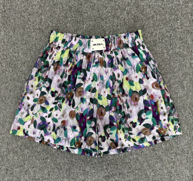 Wholesaler Mochy - Flower pattern shorts