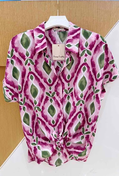 Wholesaler Suzzy & Milly - Printed  shirt