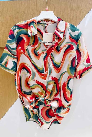 Wholesaler Suzzy & Milly - Printed  shirt