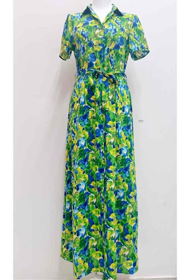 Wholesaler Suzzy & Milly - Dress with flower print