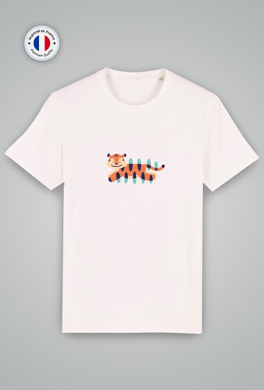 Wholesaler Mod'doux - T-shirt Kid - Tiger