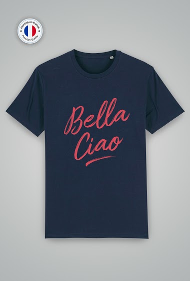 Grossiste Mod'doux - T-shirt Femme - Bella Ciao