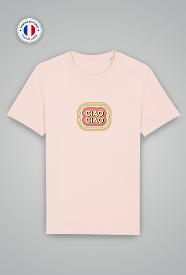 Grossiste Mod'doux - T-shirt Femme - Ciao Ciao
