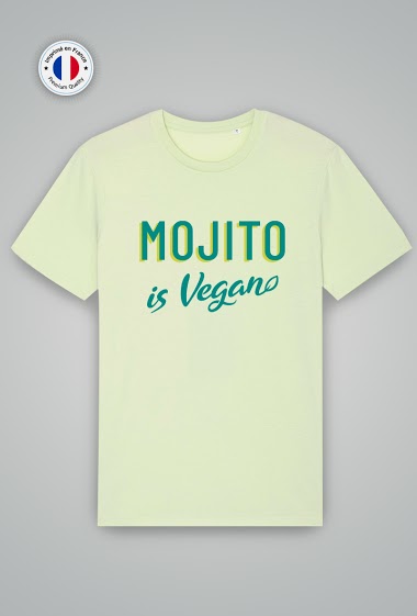 Mayorista Mod'doux - T-shirt Mujer - Mojito is Vegan
