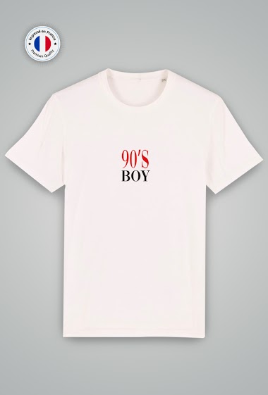 Grossiste Mod'doux - T-shirt Unisexe - 90's Boy