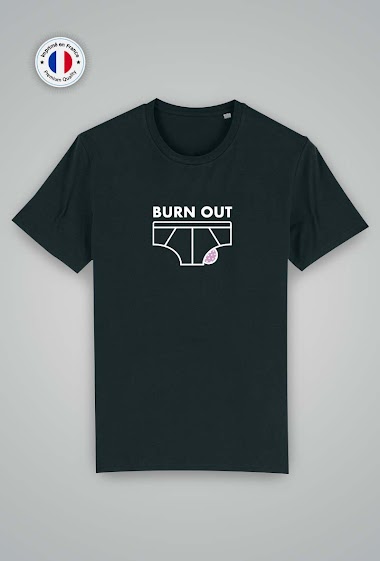 Grossiste Mod'doux - T-shirt Unisexe - Burn out