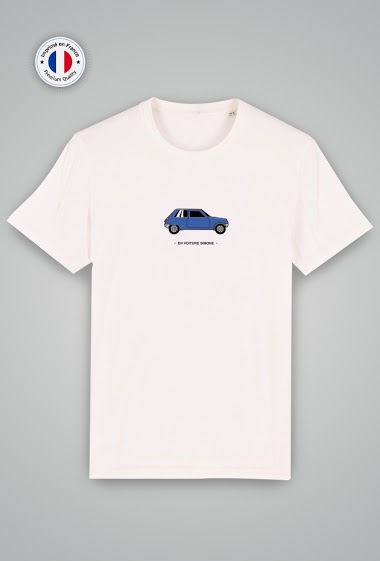 Großhändler Mod'doux - T-shirt Unisex - Voiture Simone 6