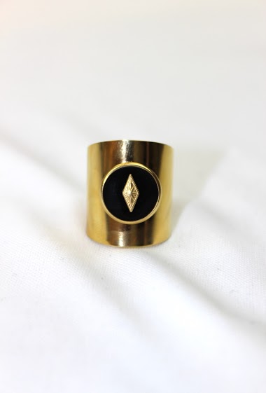 Mayorista MODELENE - Adjustable titanium steel ring - one size