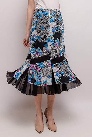 Wholesaler Modissimo - Printed skirt