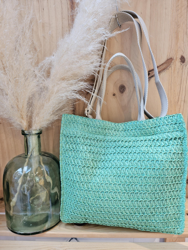 Wholesaler Mogano - Raffia shoulder bag