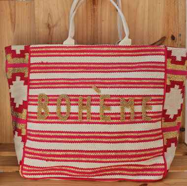 Wholesaler Mogano - Large Bohemian tote bag