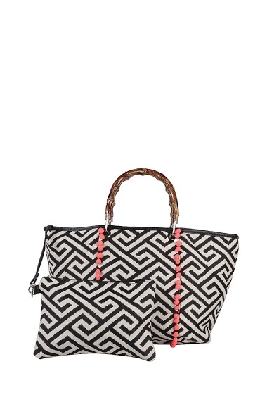 Wholesaler Mogano - Co-ord Shopping Bag and Clutch bag