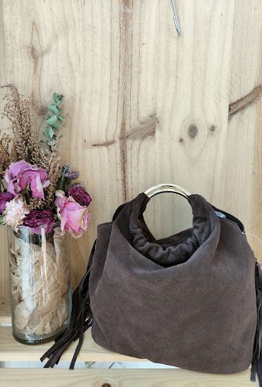 Wholesaler Mogano - Leather fringes bag