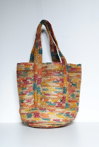 Wholesalers Mogano - multicolored jute bag