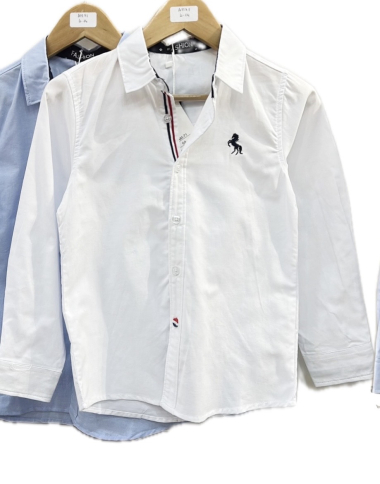 Großhändler Mon Ami - Bedrucktes Hemd für Jungen