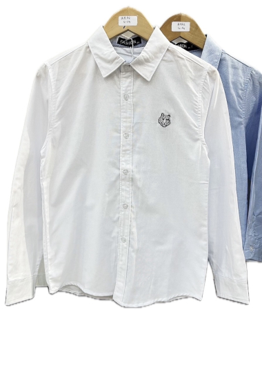 Wholesaler Mon Ami - Boy's printed shirt
