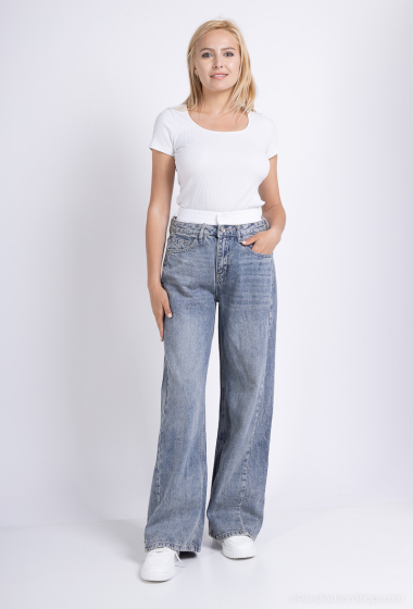 Großhändler Monday Premium - Weite Jeans mit Boxerbund