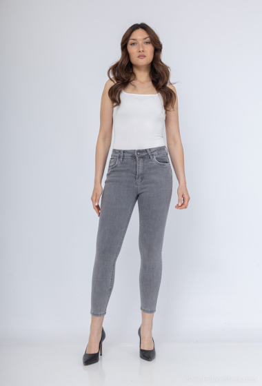 Großhändler Monday Premium - Slim-Jeans mit hoher Taille