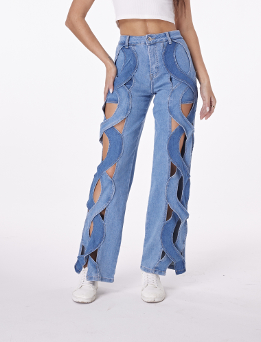 Großhändler Monday Premium - Jeans mit Löchern