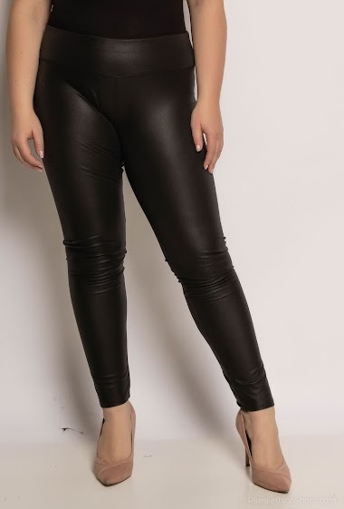 Wholesaler Monday Premium - Faux leather leggings