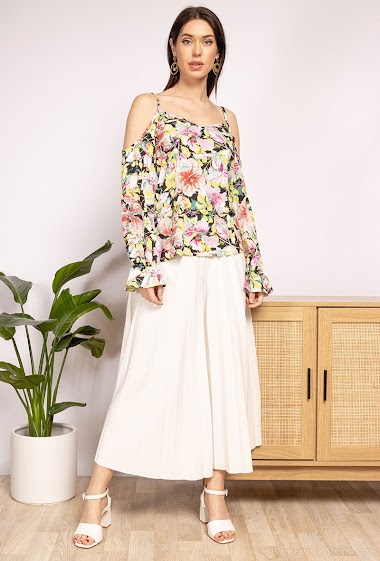 Wholesaler Mooya - Flower printed blouse