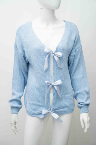 Wholesaler Mooya - Vest with bow that can be worn two ways