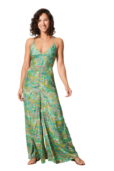 Wholesaler MOOYA INDIA - Lace-up back jumpsuit