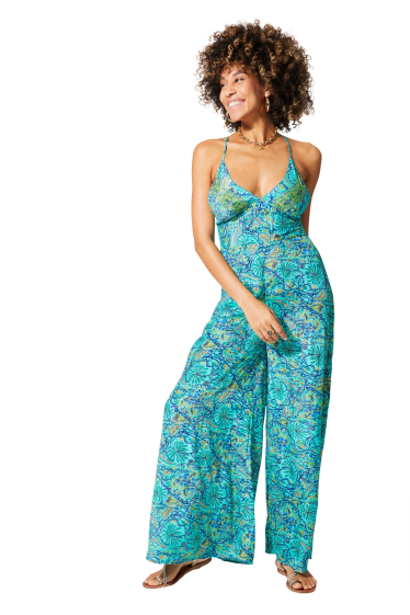 Wholesaler MOOYA INDIA - Lace-up back jumpsuit