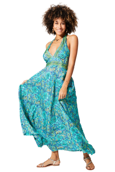 Wholesaler MOOYA INDIA - Printed backless dress