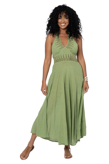 Wholesaler MOOYA INDIA - Backless dress with tie at the back