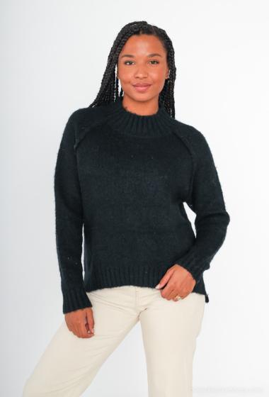 Wholesaler Mooya - Cropped round neck sweater