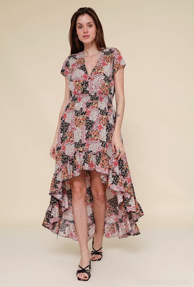 Wholesaler Mooya - Maxi printed dress