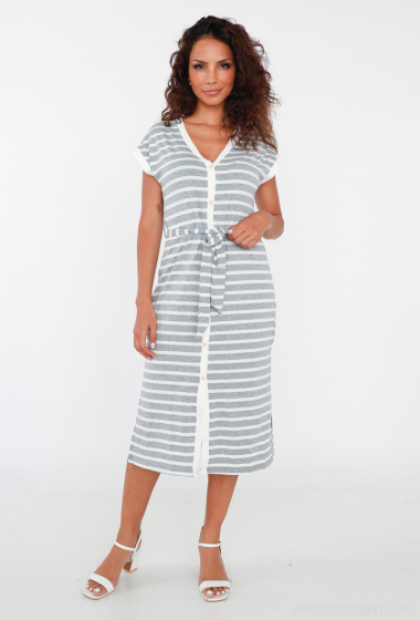 Wholesaler Mooya - Long striped dress