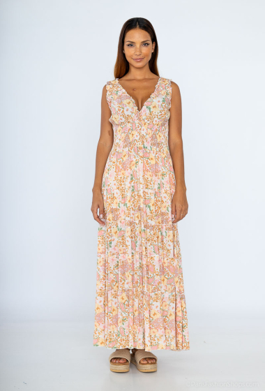 Wholesaler Mooya - Long floral print dress