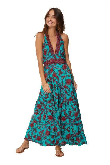 Wholesaler MOOYA INDIA - Long printed dress