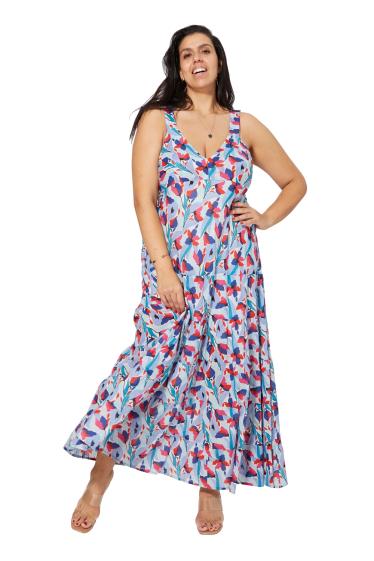 Wholesaler MOOYA INDIA - long dress prints