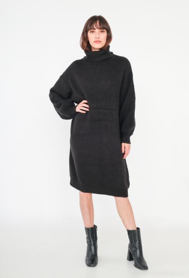 Wholesaler Mooya - Turtleneck Sweater Dress