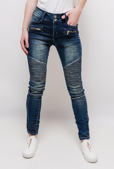 Wholesaler Mozzaar  Forever - Biker jeans
