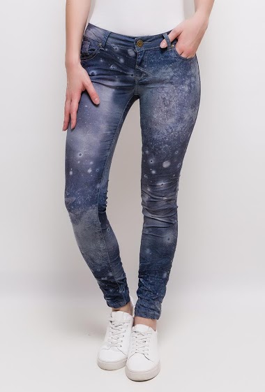 Wholesaler Mozzaar  Forever - Printed jeans