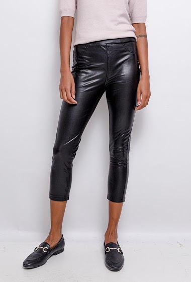 Wholesaler Mozzaar  Forever - Fake leather leggings
