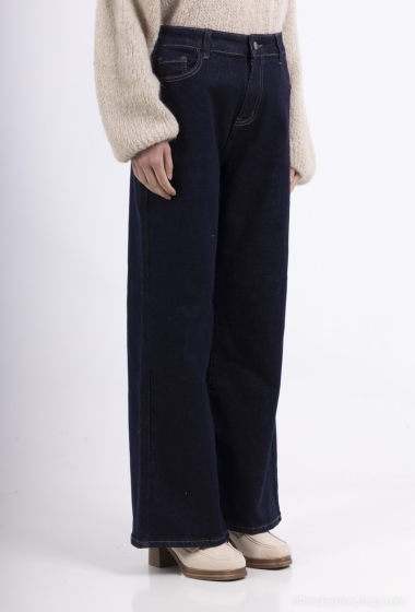 Grossiste MOZZAAR FOREVER - pantalon jean brute,  patte large  , grande taille