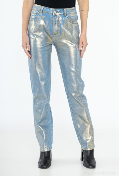 Wholesaler MOZZAAR FOREVER - Gold denim pants