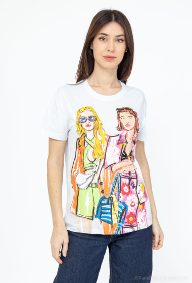 Großhändler MOZZAAR FOREVER - T-Shirt mit Figuren-Print