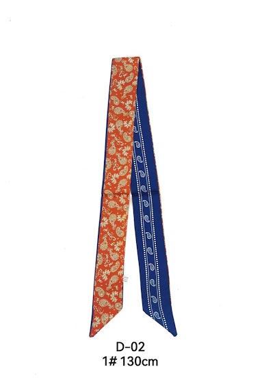 Grossiste M&P Accessoires - Bandeau foulard imprimé multi usage