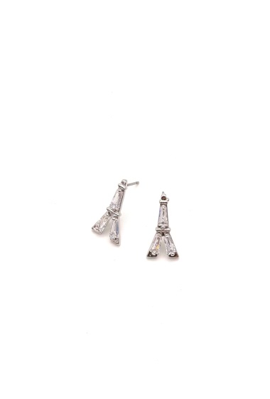 Grossiste M&P Accessoires - Boucles d'oreilles Tour Eiffel