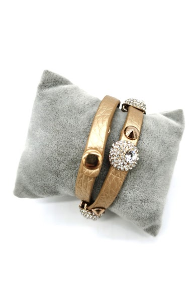 Wholesaler M&P Accessoires - Double wrap bracelet