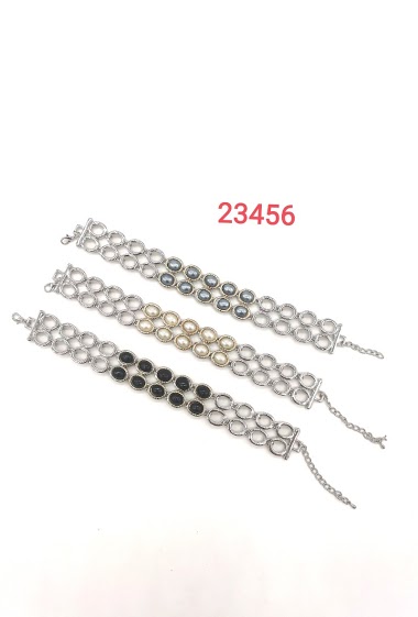 Wholesaler M&P Accessoires - Bracelet fancy pack mix colors
