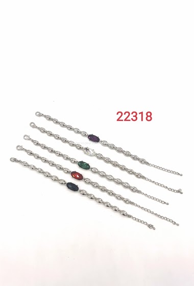Grossiste M&P Accessoires - Bracelet fantaisie paquet couleurs mixtes